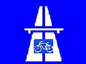 symbol fahrradschnellstraße